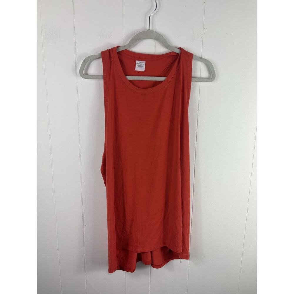 Athleta NWT Orange Racerback Tank Top Plus Size 2X